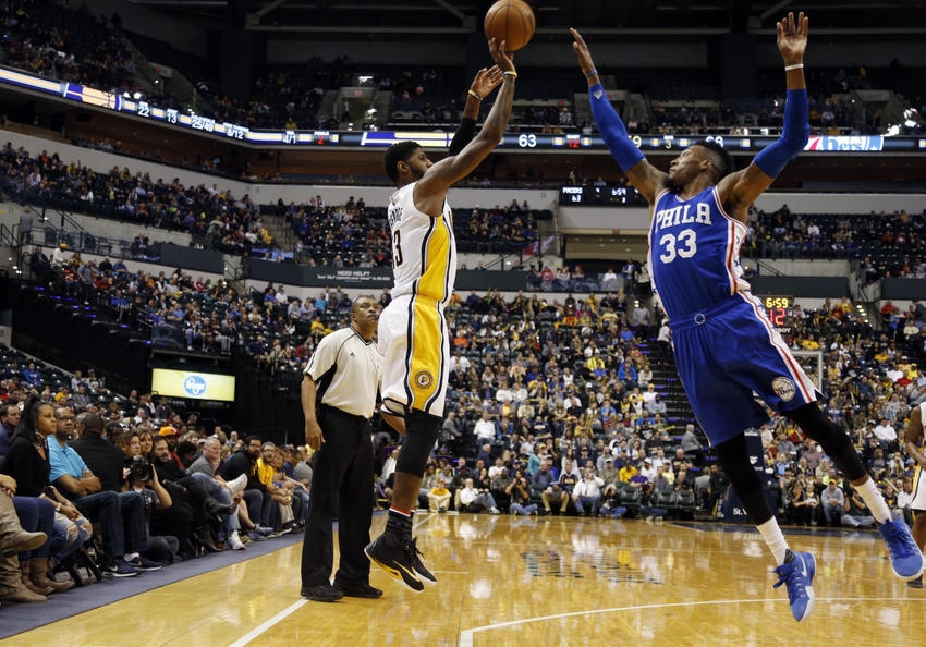 Paul George of the Indiana Pacers