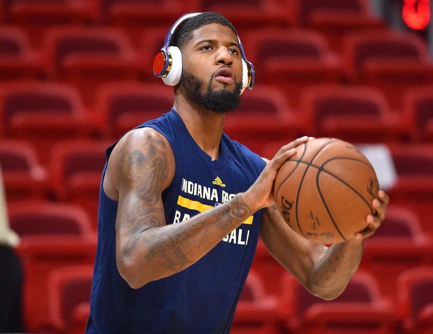 Paul George of the Indiana Pacers
