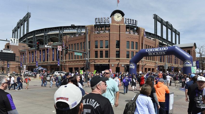 Coors Field, home of the Colorado Rockies