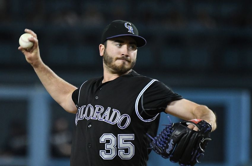 Chad Bettis of the Colorado Rockies