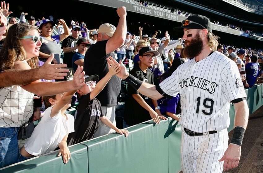 Charlie Blackmon of the Colorado Rockies