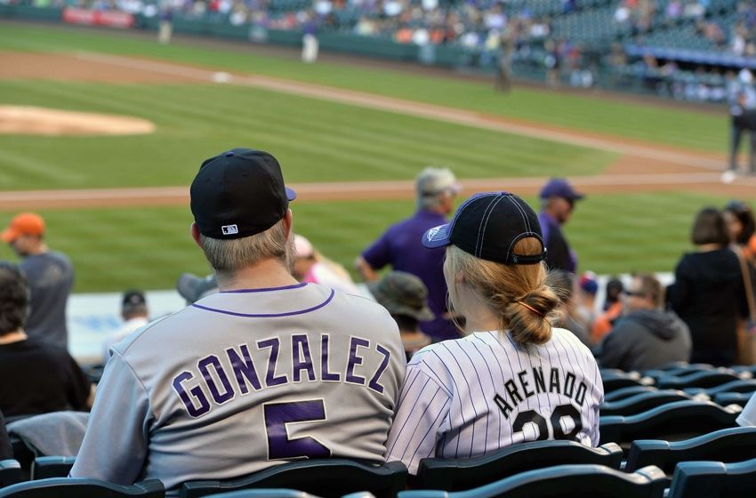 Fans of the Colorado Rockies