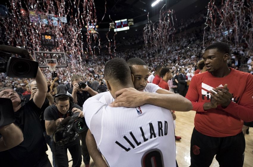 Damian Lillard C.J. McCollum Portland Trail Blazers