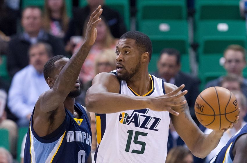 Utah Jazz Derrick Favors Memphis Grizzlies