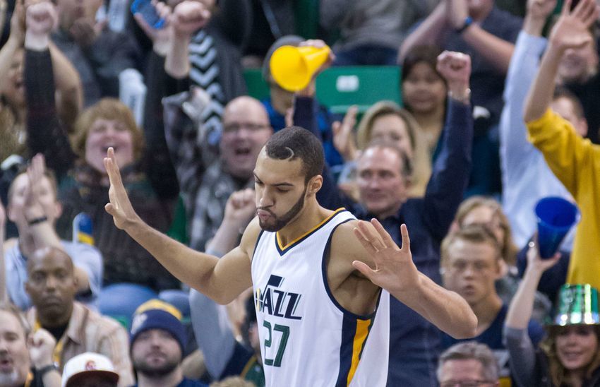 Utah Jazz Rudy Gobert Phoenix Suns