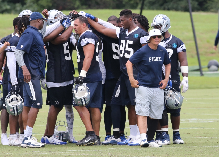 Jun 14, 2016; Irving, TX, USA; Dallas Cowboys defensive coordinator ... Jun 14, 2016; Irving, TX, USA; Dallas Cowboys defensive coordinator ...
