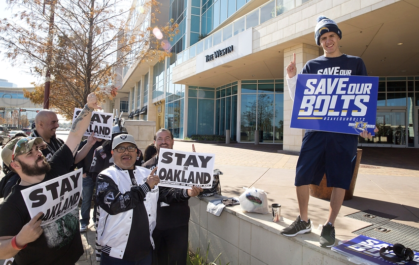 Raiders NOT headed to Los Angeles, Rams/Chargers to Inglewood