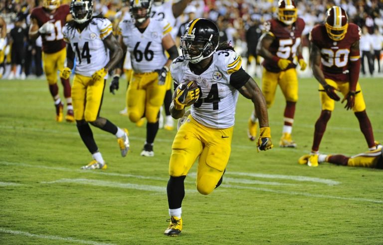 DeAngelo Williams, Steelers vs Redskins, DeAngelo Williams Free Agent