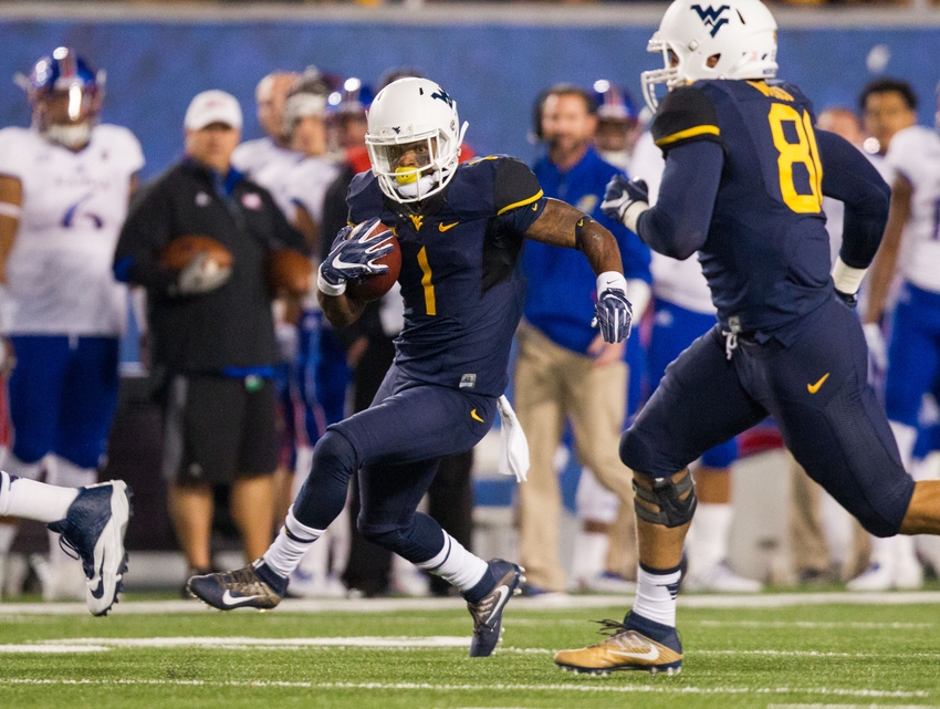 Wide receiver Shelton Gibson hasn't lived up to the preseason hype, but has still scored a team-high six times.