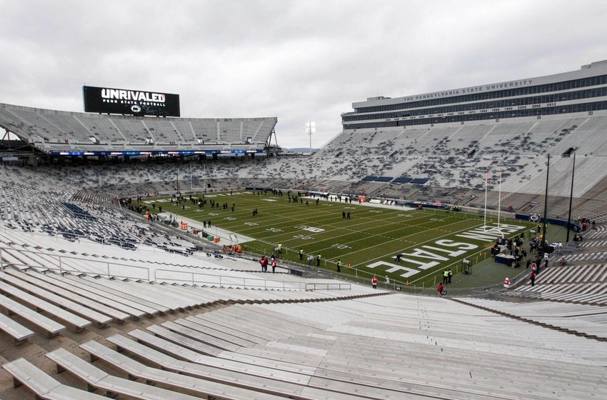 Nov 26, 2016; University Park, PA, USA; A general view of Beaver Stadium prior to the game between the Michigan State Spartans and the Penn State Nittany Lions. Mandatory Credit: Matthew O