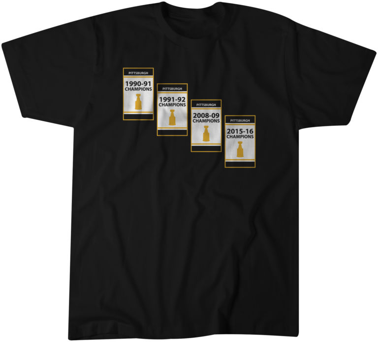 Pittsburgh Penguins Stanley Cup Champions T-Shirt