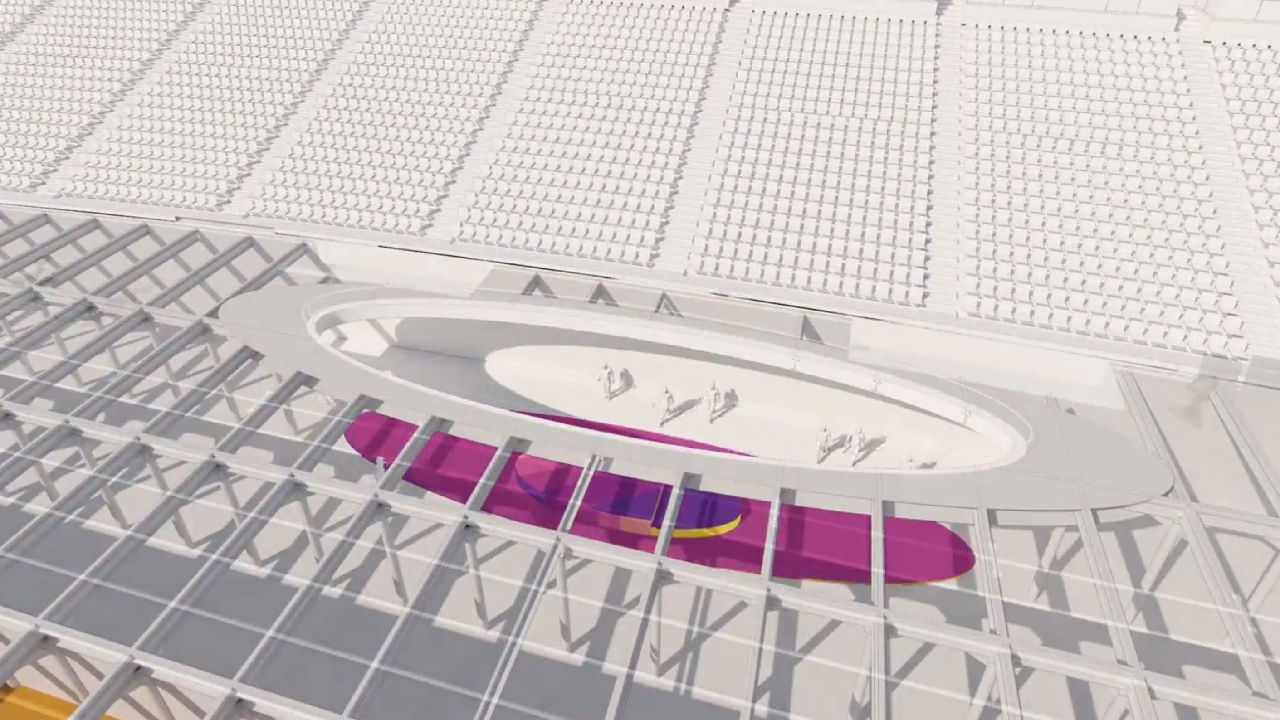 LA Coliseum renovation New 2024 Olympic renderings video