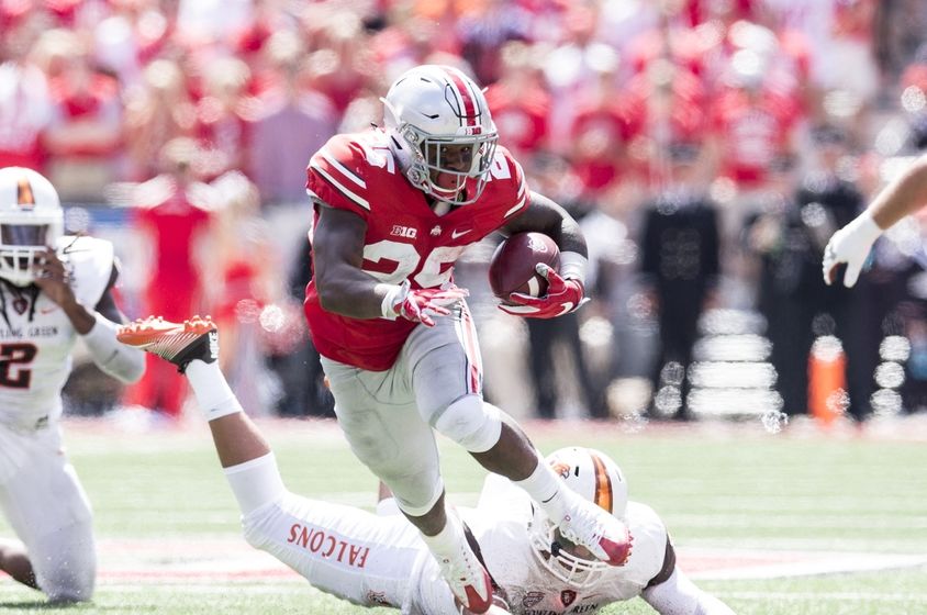 Ohio State Football Roundtable And Predictions Vs Tulsa Sep 3 2017 Columbus Oh Usa Ohio State Buckeyes Running Back
