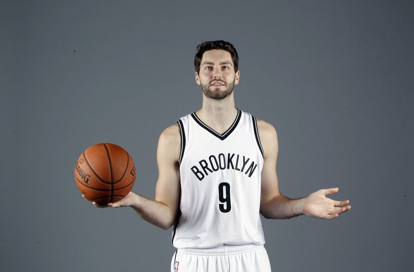 Sep 26, 2016; Brooklyn, NY, USA; Brooklyn Nets guard Beau Beech (9) poses for a portrait during media day at HSS Training Center. Mandatory Credit: Nicole Sweet-USA TODAY Sports
