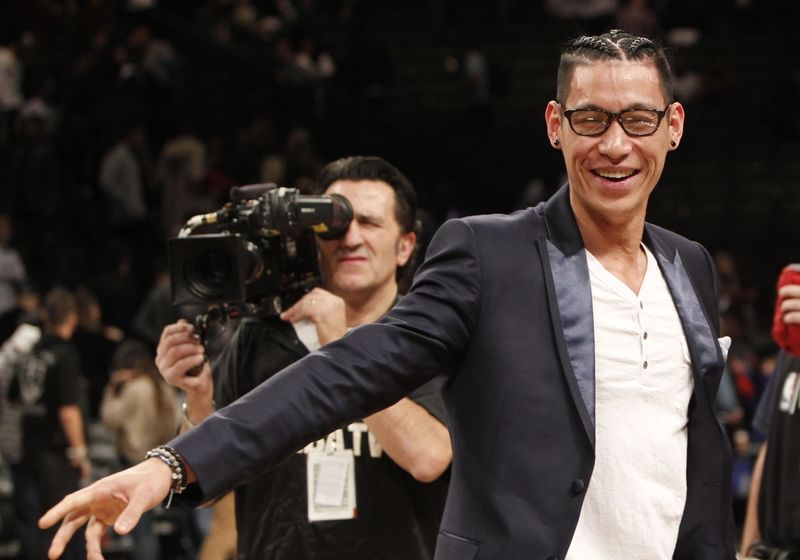 Nov 4, 2016; Brooklyn, NY, USA; Brooklyn Nets guard Jeremy Lin (7) at the end of the game against Charlotte Hornets at Barclays Center. Hornets win 99-95. Mandatory Credit: Nicole Sweet-USA TODAY Sports