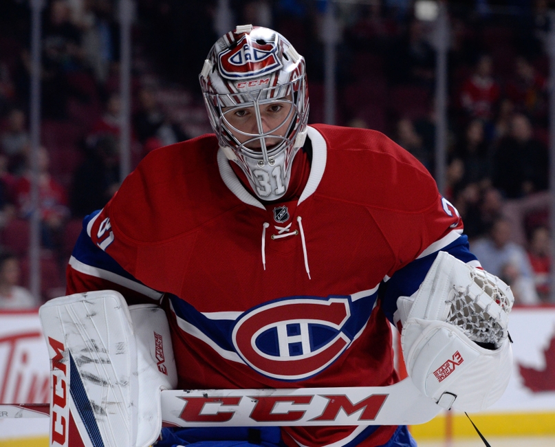 Carey Price To Miss Montreal Canadiens Season Opening Game