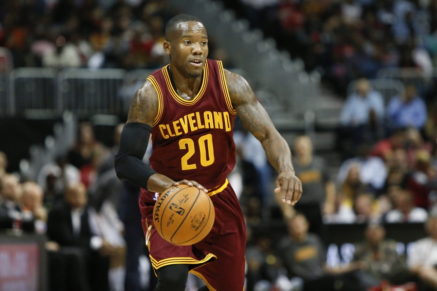 Oct 10, 2016; Atlanta, GA, USA; Cleveland Cavaliers guard Kay Felder (20) dribbles the ball against the Atlanta Hawks in the first quarter at Philips Arena. Mandatory Credit: Brett Davis-USA TODAY Sports