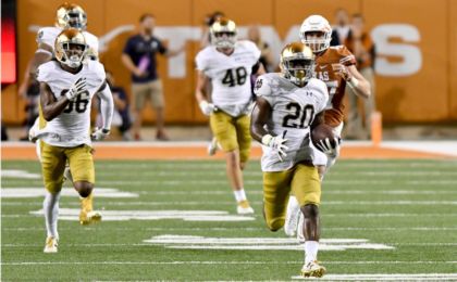 NCAA Football: Notre Dame at Texas