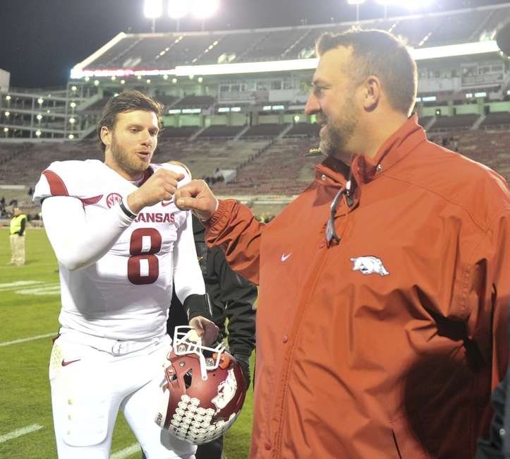 Arkansas runs over Mississippi State in Starkville, 58-42