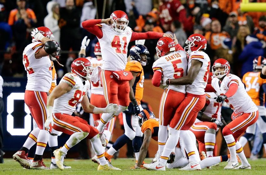 Kansas City Chiefs kicker Cairo Santos
