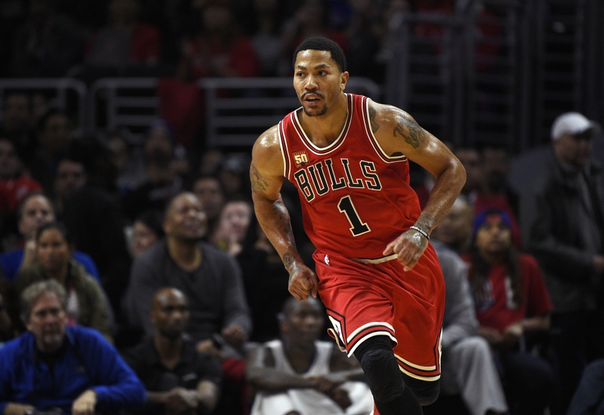 2016 Chicago Bulls Derrick Rose