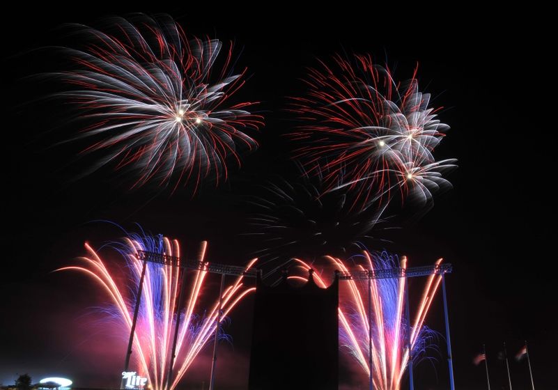 Who invented fireworks?