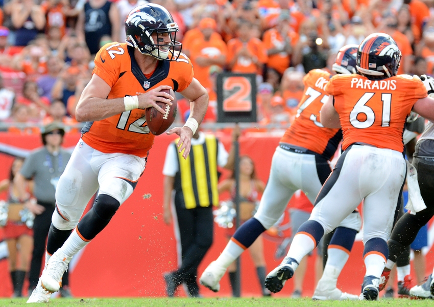 Paxton Lynch to make first NFL start vs Atlanta Falcons