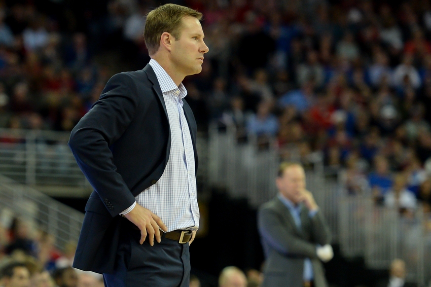 Oct 20, 2016; Omaha, NE, USA; Chicago Bulls head coach Fred Hoiberg watches action against the Atlanta Hawks at CenturyLink Center Omaha. Mandatory Credit: Steven Branscombe-USA TODAY Sports