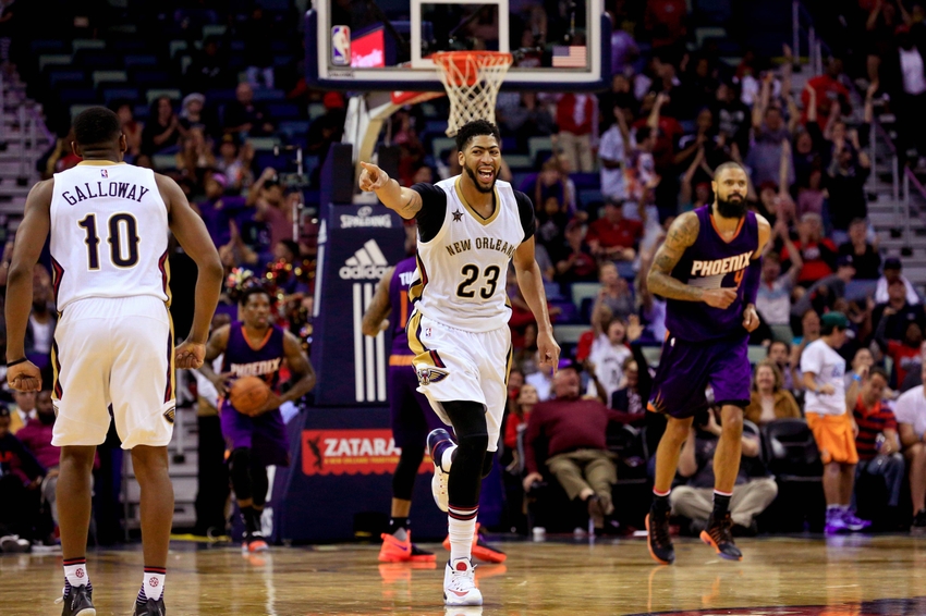 Will you build your FanDuel daily picks around Anthony Davis (23) on the road tonight? Mandatory Credit: Derick E. Hingle-USA TODAY Sports
