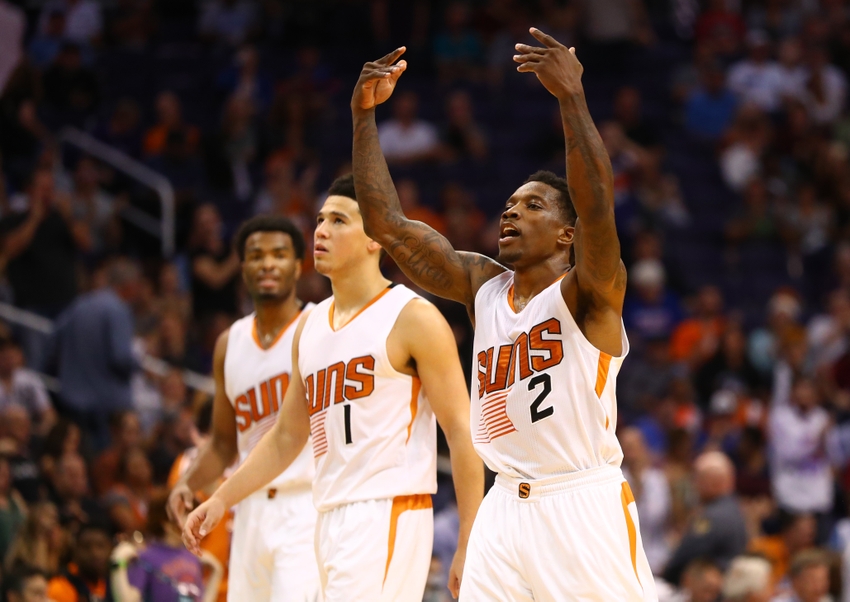 Phoenix Suns guard Eric Bledsoe (2) is in my FanDuel daily picks. Mandatory Credit: Mark J. Rebilas-USA TODAY Sports