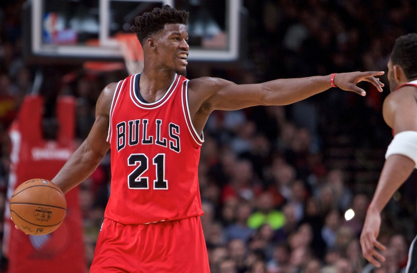Chicago Bulls forward Jimmy Butler (21) is in my FanDuel daily picks for tonight. Mandatory Credit: Craig Mitchelldyer-USA TODAY Sports