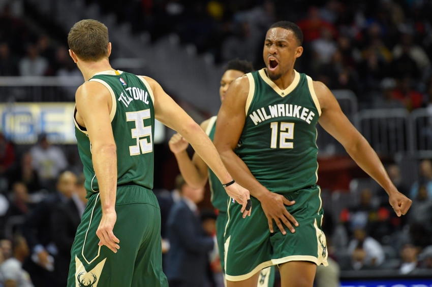 Milwaukee Bucks forward Jabari Parker (12) is in my FanDuel daily picks for tonight. Mandatory Credit: Dale Zanine-USA TODAY Sports