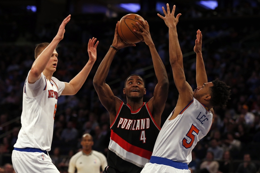 Portland Trail Blazers forward Maurice Harkless (4) is in my DraftKings daily picks for today. Mandatory Credit: Adam Hunger-USA TODAY Sports