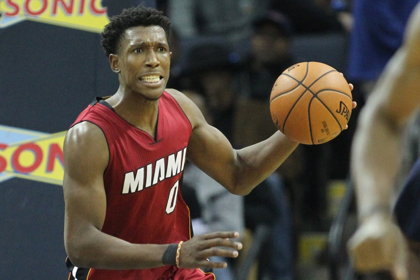 Miami Heat guard Josh Richardson (0) is in my FanDuel daily picks. Mandatory Credit: Nelson Chenault-USA TODAY Sports