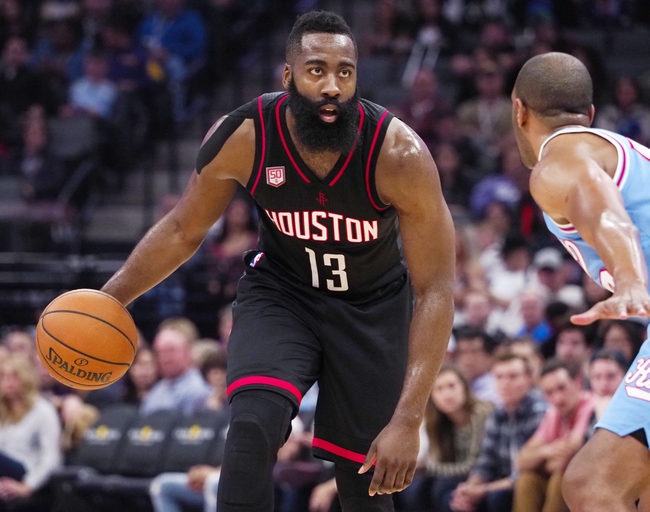 Nov 25, 2016; Sacramento, CA, USA; Houston Rockets guard James Harden (13) controls the ball against the Sacramento Kings during the first quarter at Golden 1 Center. Mandatory Credit: Kelley L Cox-USA TODAY Sports