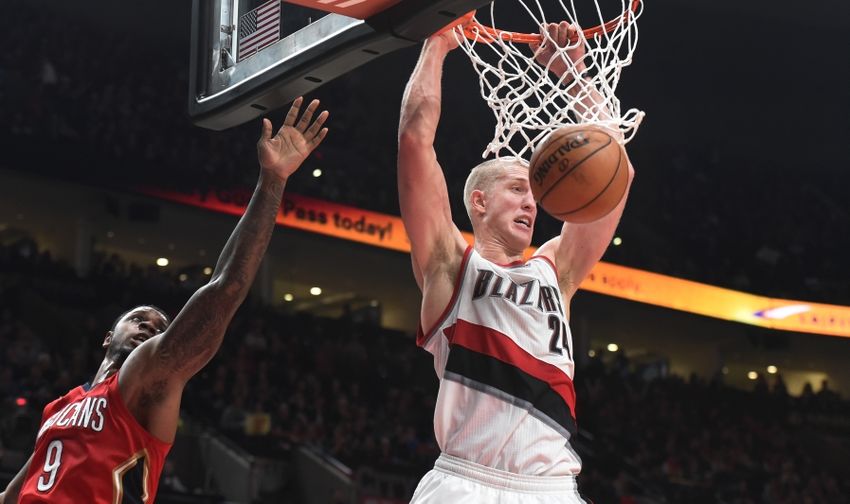 Portland Trail Blazers center Mason Plumlee (24) is in my DraftKings daily picks for today. Mandatory Credit: Steve Dykes-USA TODAY Sports