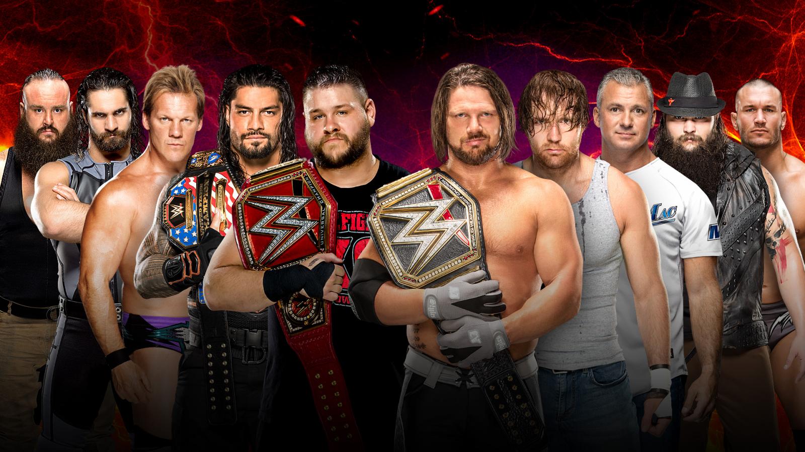 WWE Survivor Series 2016 Full match card