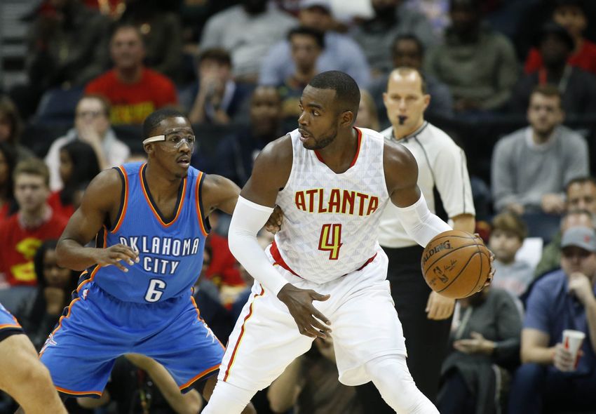 Atlanta Hawks forward Paul Millsap (4) is in today's FanDuel daily picks. Mandatory Credit: Jason Getz-USA TODAY Sports