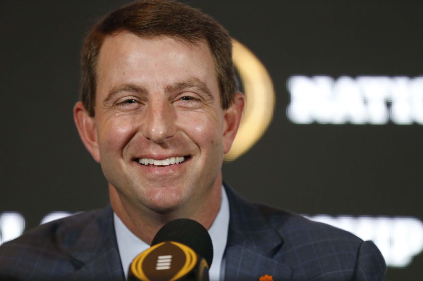Dabo Swinney one win from leading Clemson to blue blood status
ACC - Atlantic Coast Conference - Clemson Tigers Football - College Football National Championships In NCAA Division IFBS - Florida State Seminoles Football - LSU - LSU Tigers Football - Ohio State Buckeyes Football - Orange Bowl - South Carolina Gamecocks Football