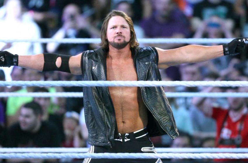 WWE WrestleMania 33 AJ Styles