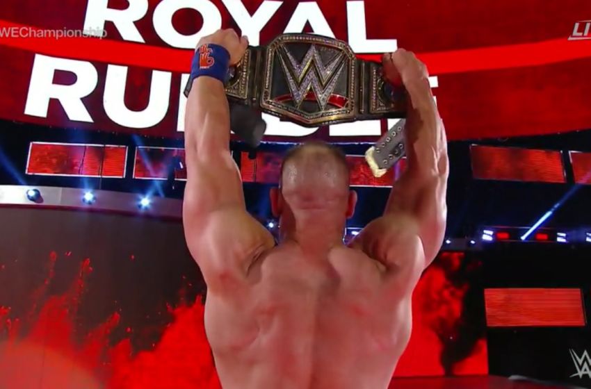 John Cena won his 16th WWE title on Sunday night.