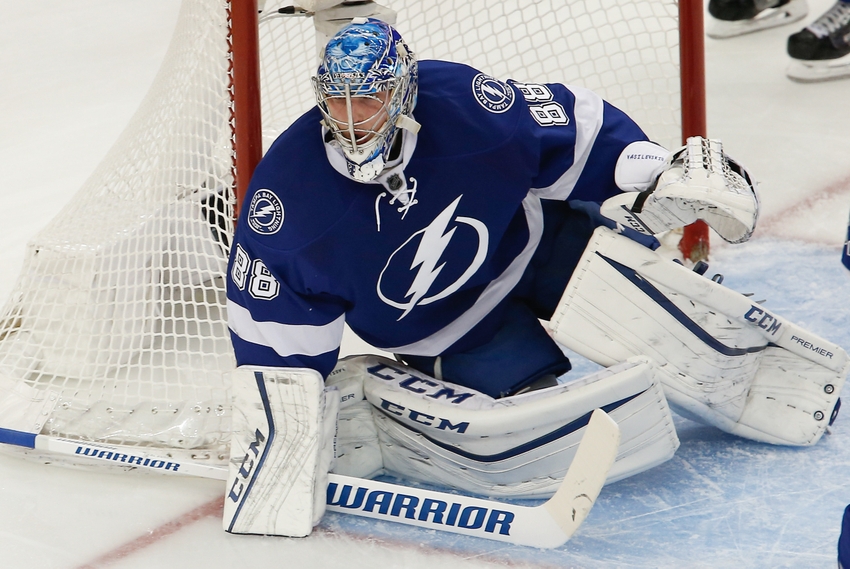 Tampa Bay Lightning Goalie Andrei Vasilevskiy's New Mask Unveiled