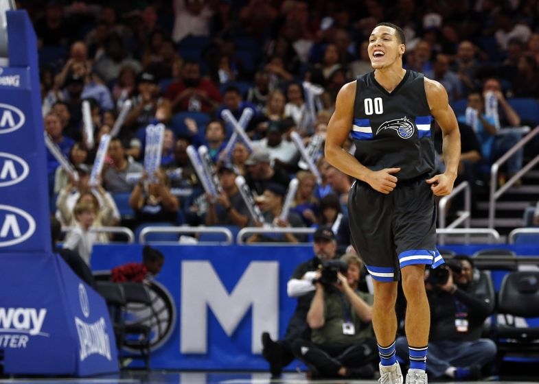 Aaron Gordon could put on a show with his leaping ability against the Chicago Bulls.
