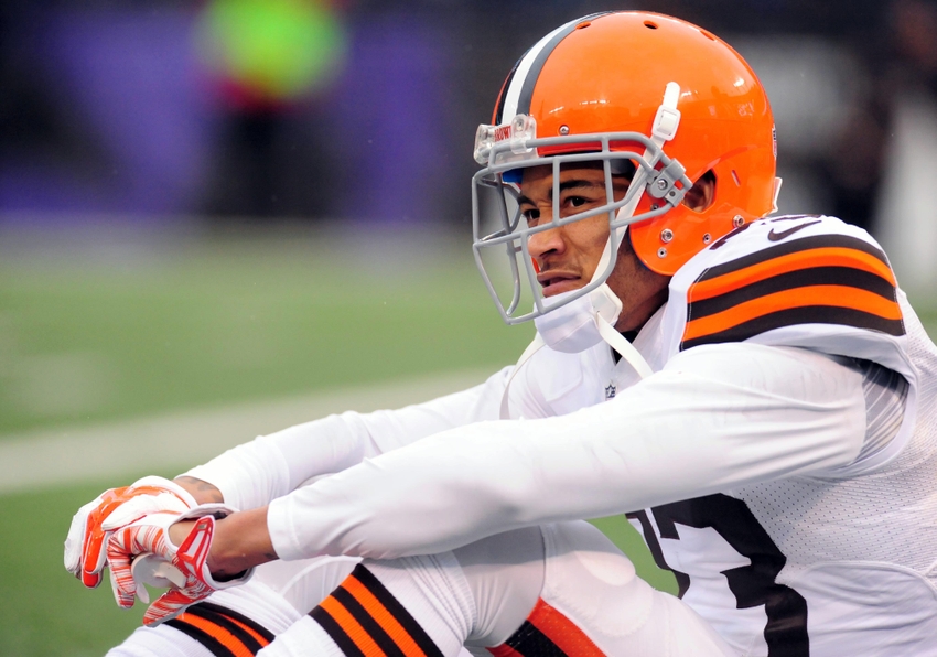 Dec 28, 2014; Baltimore, MD, USA; Cleveland Browns cornerback Joe 