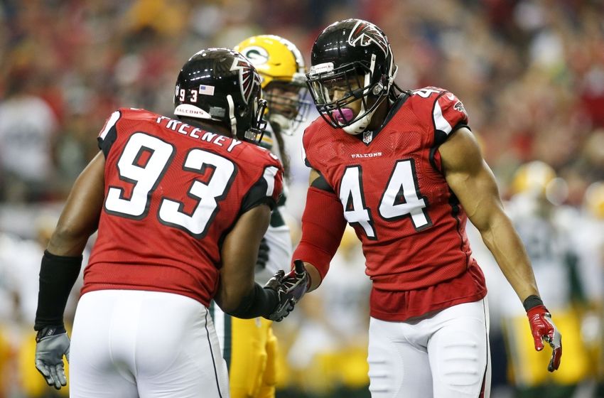 Image result for Vic Beasley against Packers