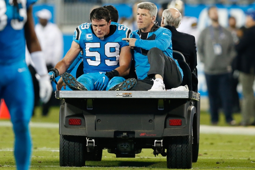 Luke Kuechly suffered second concussion over past two seasons