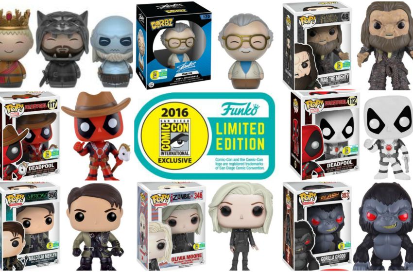 ComicCon 2016 Where to Pick Up a SDCC Exclusive Funkos