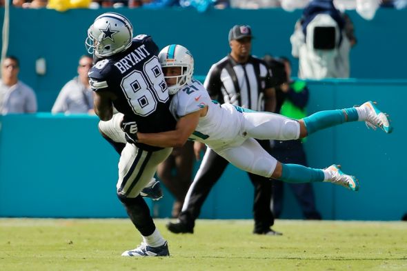 Nov 22, 2015; Miami Gardens, FL, USA; Dallas Cowboys wide receiver <a rel=