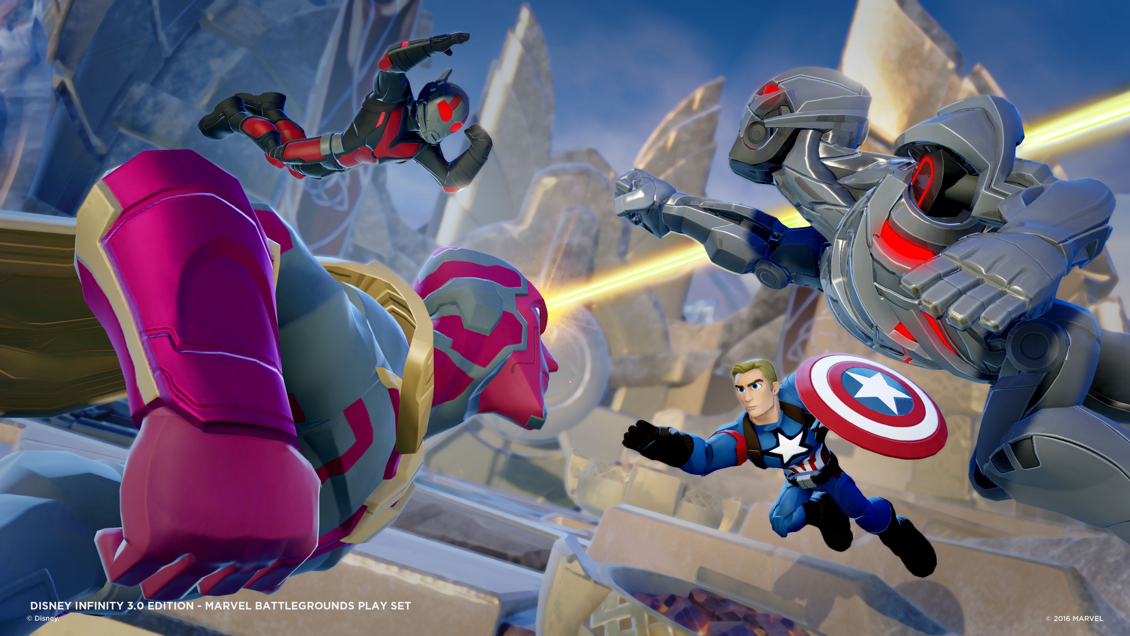 Disney Infinity 3.0 Marvel Battlegrounds Play Set Launched