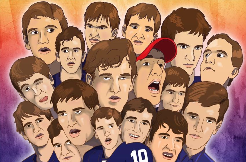 Eli Manning motivational poster the draw play